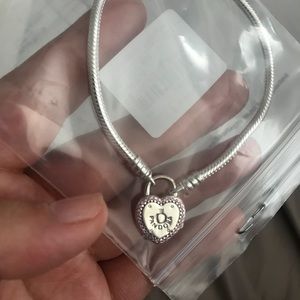 Pandora | Jewelry | Pandora Lock Your 
